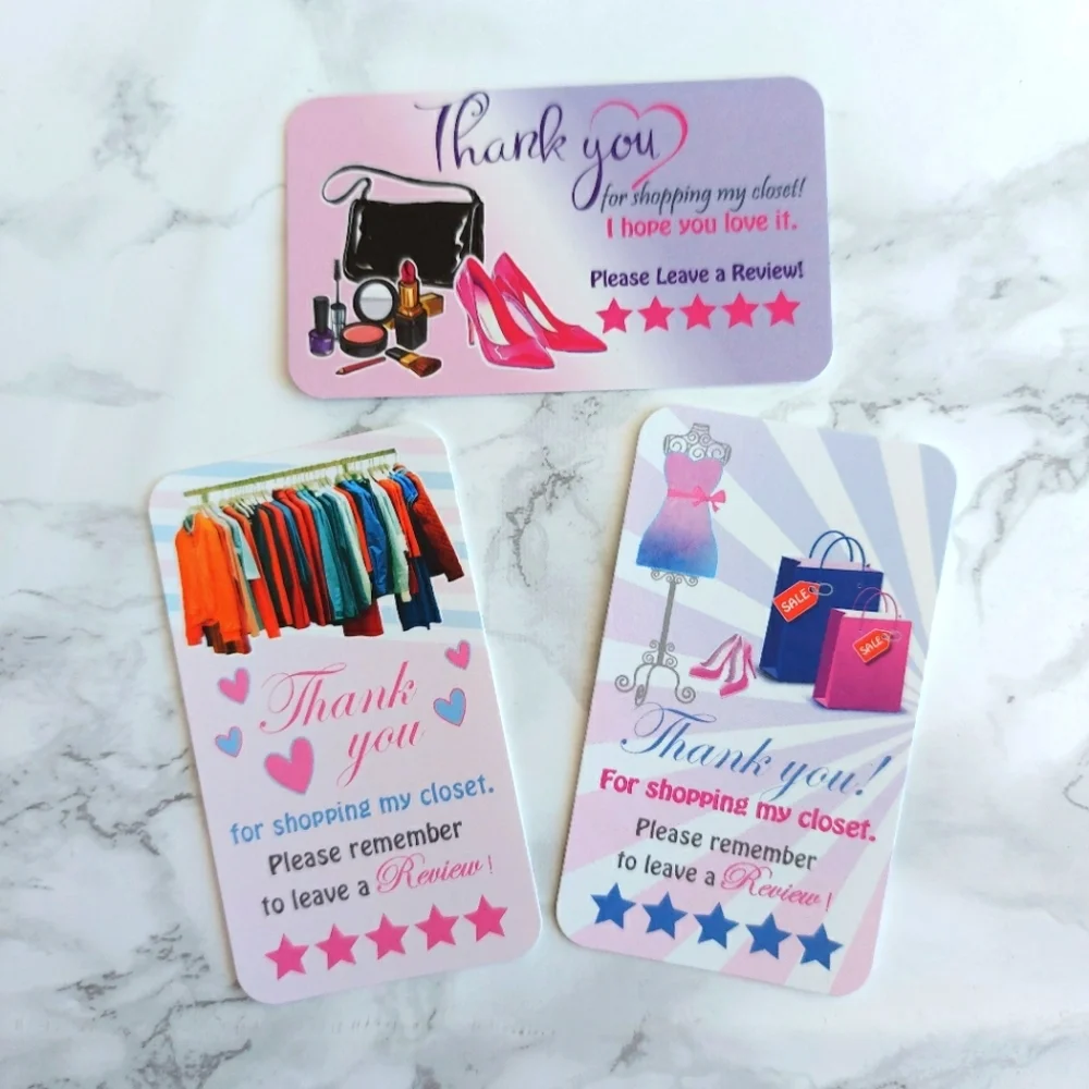 100 Thank You Cards